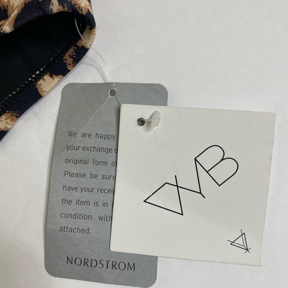 VYB Keyhole Leopard High Waisted Bikini Bottoms - Picture 4 of 6